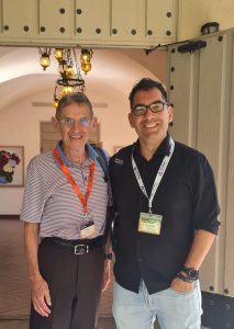 Rodrigo Yoshima com Chet Richards, autor "Certain to Win"